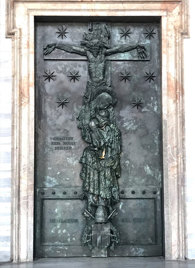 Floriano Bodini Crocifisso Porta San Giovanni