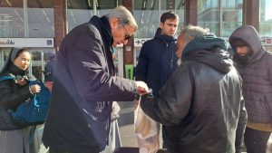 Il volontario rende visibile l’invisibile a Termini