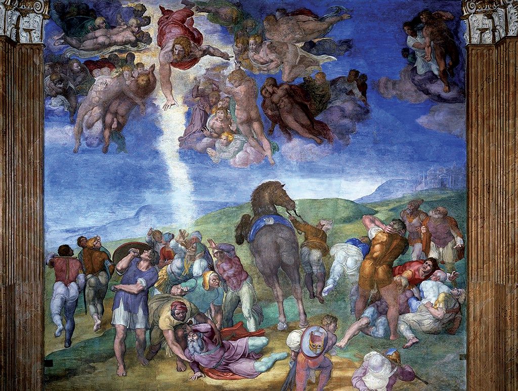 Michelangelo Buonarroti Conversione di San Paolo
