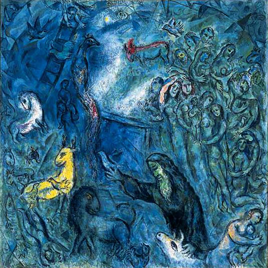 Marc Chagall, "L’arca di Noè", 1960-66, Nizza (Francia), Museo nazionale “Marc Chagall”.