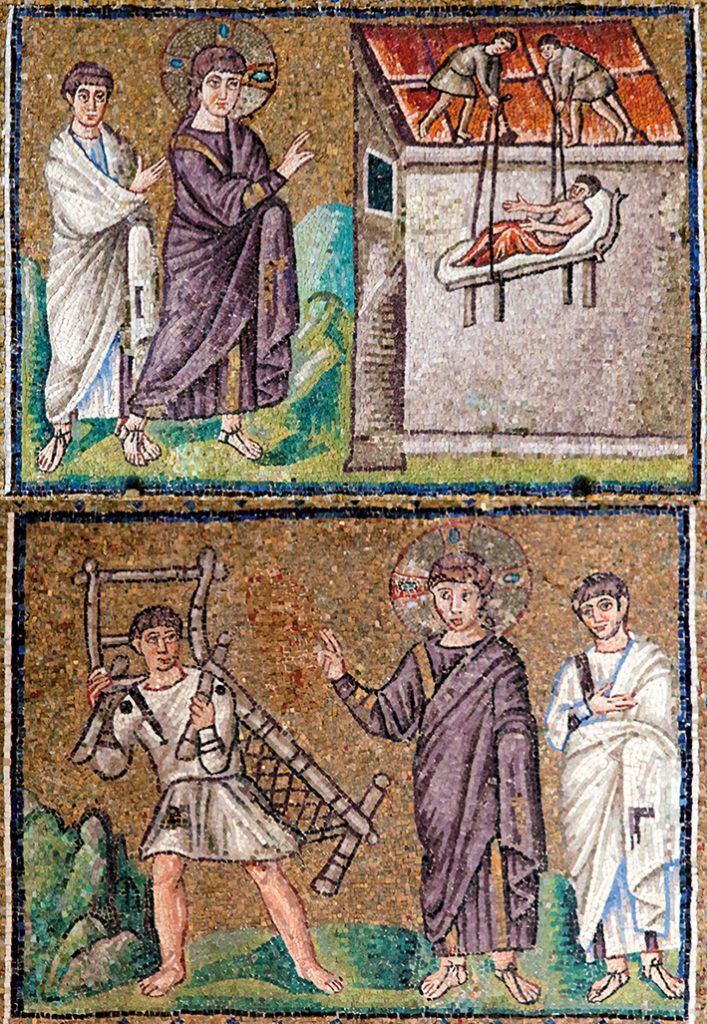 La guarigione del paralitico di Cafarnao, Ravenna